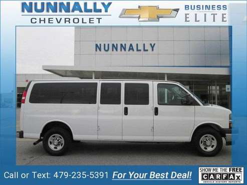 2020 Chevy Chevrolet Express 3500 LT van Summit White - cars &... for sale in Bentonville, AR