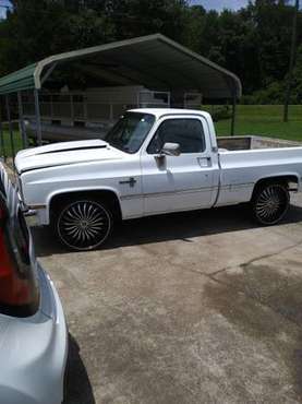 1985 Chevy c10 Short bed PRICE DROP - cars & trucks - by owner -... for sale in Locust Grove, GA