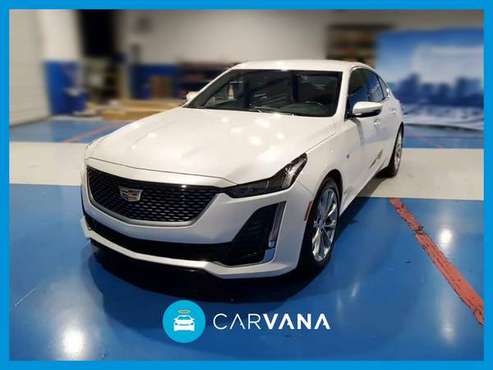 2020 Caddy Cadillac CT5 Premium Luxury Sedan 4D sedan White for sale in Youngstown, OH