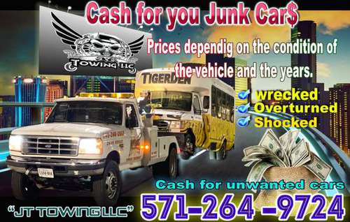 MEGA CASH FOR JUNK CARS - cars & trucks - by owner - vehicle... for sale in Woodbridge, District Of Columbia