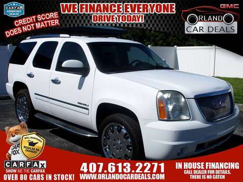 2011 GMC Yukon NO Credit Check Loans--- Buy Here Pay Here--- In... for sale in Maitland, FL