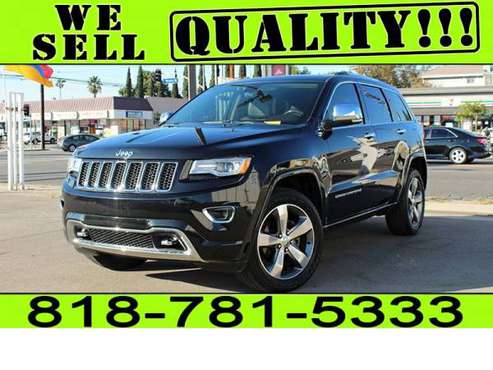 2015 Jeep Grand Cherokee 4WD Overland **$0-$500 DOWN. *BAD CREDIT NO... for sale in North Hollywood, CA