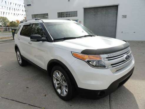 2013 FORD EXPLORER WHITE - cars & trucks - by dealer - vehicle... for sale in Roseville, MI