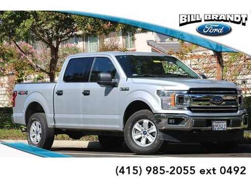 2018 Ford F150 F150 F 150 F-150 truck XLT 4D SuperCrew (Silver) for sale in Brentwood, CA