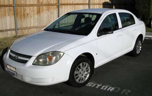 2009 White Chevy Cobalt LS 4 dr Sedan Very Good - cars & trucks - by... for sale in Santee, CA