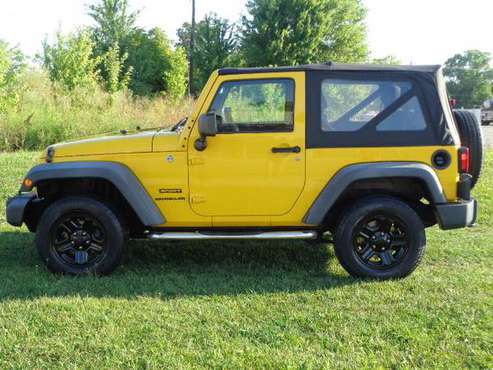 2011 JEEP WRANGLER SPORT V6 6-SPEED 78K MILES *FINANCING AVAILABLE* for sale in Rushville, OH