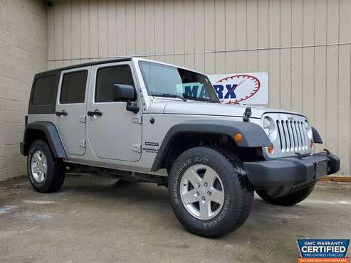 12 Jeep Wrangler Unlimited Sport Removable Hardtop Ready for Fun! for sale in New Bedford, MA