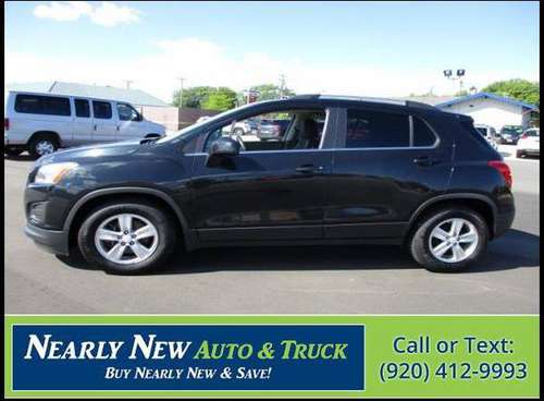 2015 Chevrolet Chevy Trax Lt Black Suv - cars & trucks - by dealer -... for sale in Green Bay, WI