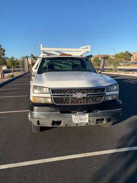 05 Chevy flatbed diesel Duramax Dooley - cars & trucks - by owner -... for sale in Las Vegas, NV