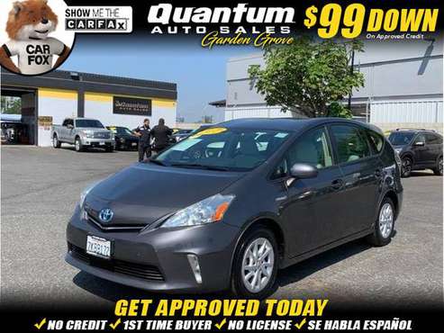 2014 Toyota Prius v Five Wagon 4D - cars & trucks - by dealer -... for sale in Garden Grove, CA