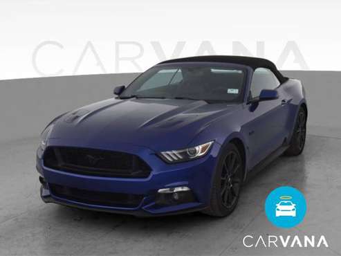 2016 Ford Mustang GT Premium Convertible 2D Convertible Blue -... for sale in irving, TX