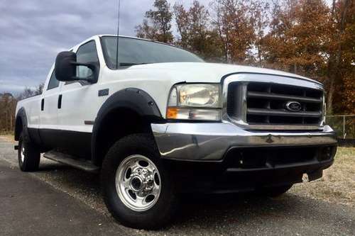 ‘03 Ford F350 4X4 PowerStroke Turbo Diesel Crew Cab Long Bed for sale in Herndon, MD