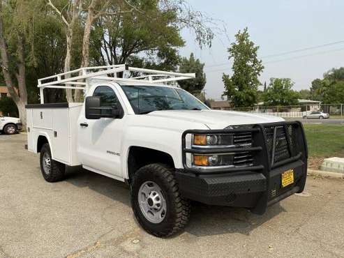 2015 Chevrolet Chevy Silverado 4x4 2500 H.D. Service Body with Rack... for sale in Los Angeles, CA