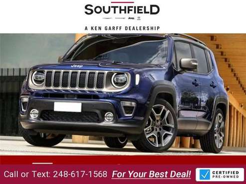 2019 Jeep Renegade Sport suv - BAD CREDIT OK! - cars & trucks - by... for sale in Southfield, MI