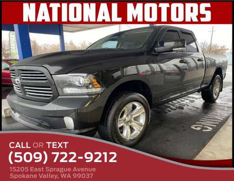 2015 Ram 1500 4WD Quad Cab 6.4 Ft Box Sport - cars & trucks - by... for sale in Spokane Valley, WA