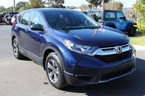 2019 *Honda* *CR-V* *LX 2WD* Obsidian Blue Pearl - cars & trucks -... for sale in Gainesville, FL