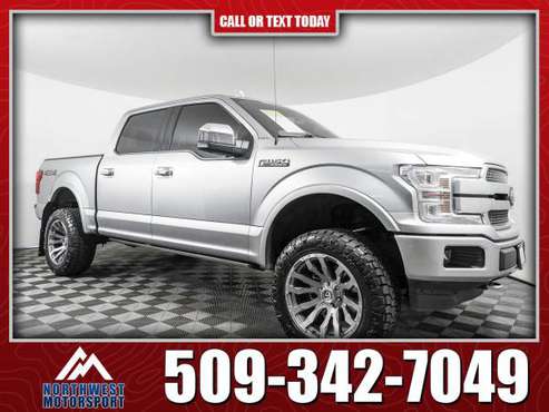 Lifted 2020 Ford F-150 Platinum 4x4 - - by dealer for sale in Spokane Valley, WA