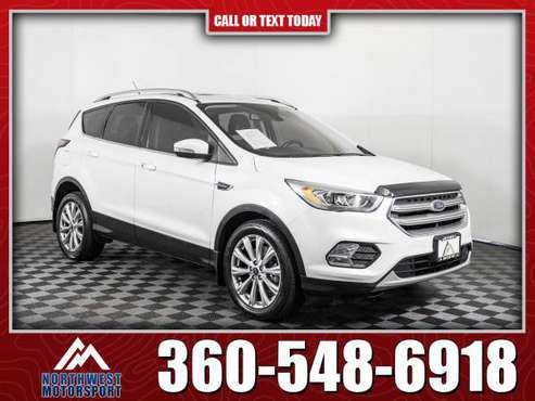 2017 Ford Escape Titanium FWD - - by dealer for sale in Marysville, WA