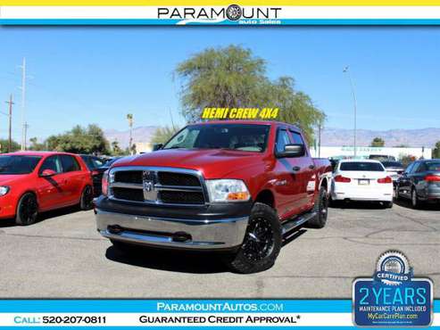 2010 RAM 1500 ST Crew Cab 4WD - cars & trucks - by dealer - vehicle... for sale in Tucson, AZ