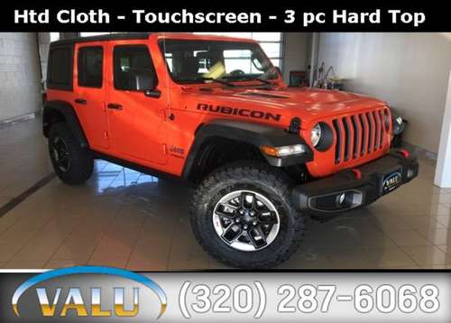 2018 Jeep Wrangler Unlimited Rubicon Punkn Metallic Clearcoat for sale in Morris, MN