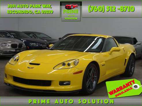 2007 Chevrolet Corvette Z06 Coupe 2D - Financing Available! - cars &... for sale in Escondido, CA