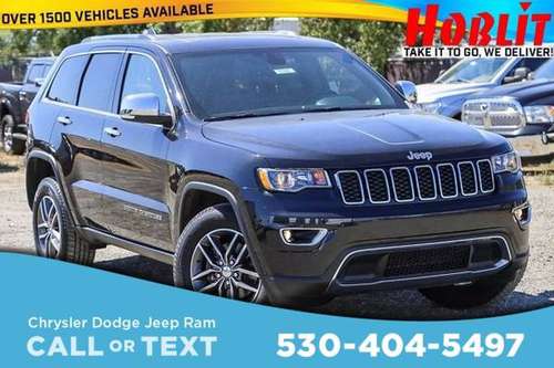 2018 Jeep Grand Cherokee Limited - - by dealer for sale in Woodland, CA