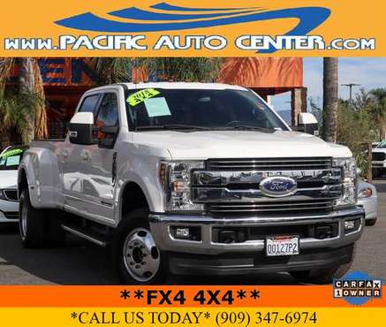 2018 Ford F-350 Diesel Lariat Dually Crew Cab 4x4 Pickup Truck for sale in Fontana, CA