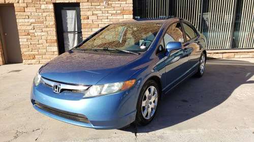 2008 Honda Civic LX (1 Owner) Clean CARFAX (Atomic Blue Metallic) -... for sale in Williams, AZ