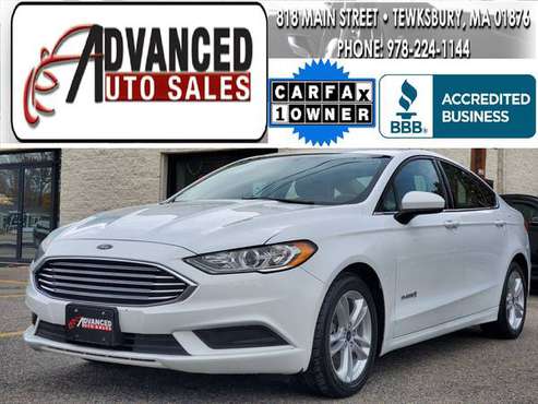 One Owner 2018*Ford* *Fusion*Backup Cam($2500DOWN-$305Month) - cars... for sale in Tewksbury, MA