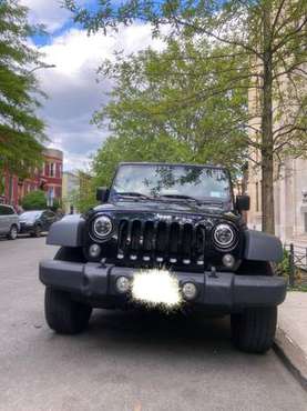 selling my 2015 Jeep Wrangler unlimited sport for sale in Brooklyn, NY