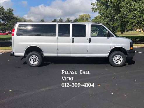 2019 GMC Savana G3500 Long Bed 5 Pax Quigley 4X4 1500 Mi. - cars &... for sale in Crosslake, MN
