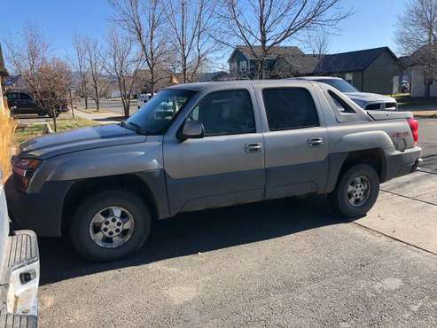 2002 Chevy Avalanche 4WD - cars & trucks - by owner - vehicle... for sale in Belgrade, MT