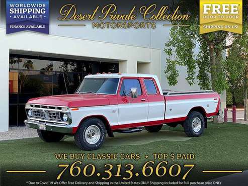 1975 Ford F250 with PWR STRNG PWR BRAKES COLD AC Pickup - VALUE PRIC... for sale in Palm Desert, AZ