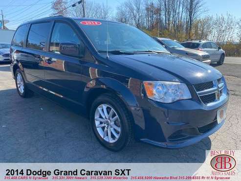 2014 DODGE GRAND CARAVAN SXT! REMOTE START! STOW&GO! POWER SLIDING... for sale in N SYRACUSE, NY