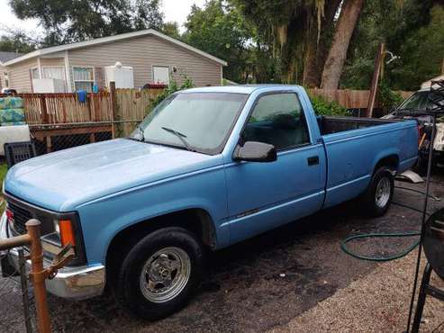 1997 GMC Sierra 4.3 motor 220 thousand miles cold ac for sale in Inverness, FL