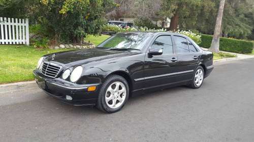 2002 MERCEDES BENZ E320 !!! BLACK, CLEAN TITLE - cars & trucks - by... for sale in Pasadena, CA