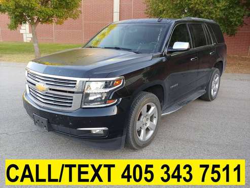 2015 CHEVROLET TAHOE LTZ 4X4! 3RD ROW! LEATHER! DVD! 1 OWNER! LIKE... for sale in Norman, KS