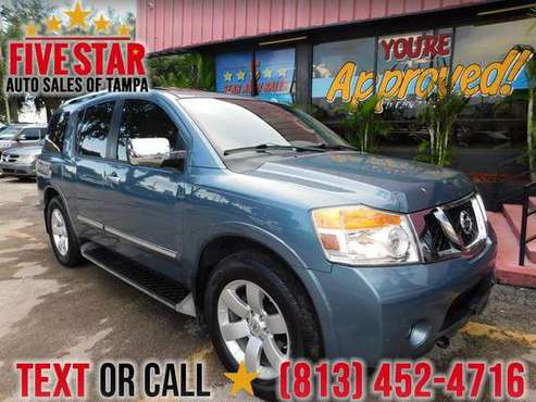 2011 Nissan Armada SL AS LOW AS 1500 DOWN! W,A,C AS LOW 2.9% for sale in TAMPA, FL