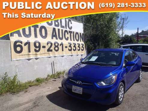 2013 Hyundai Accent Public Auction Opening Bid - - by for sale in Mission Valley, CA