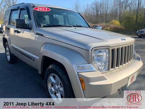2011 JEEP LIBERTY SPORT 4X4! BAD OR NO CREDIT? NO PROBLEM! APPLY... for sale in N SYRACUSE, NY