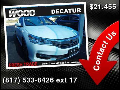 2017 Honda Accord Sport - cars & trucks - by dealer - vehicle... for sale in Decatur, TX