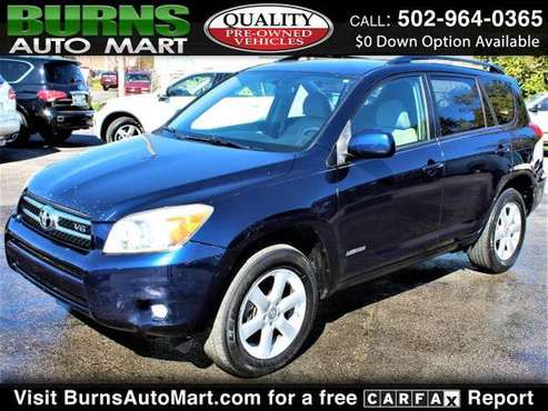 Sunroof* Navi* 2007 Toyota RAV4 FWD Limited V6 Leather* - cars &... for sale in Louisville, KY