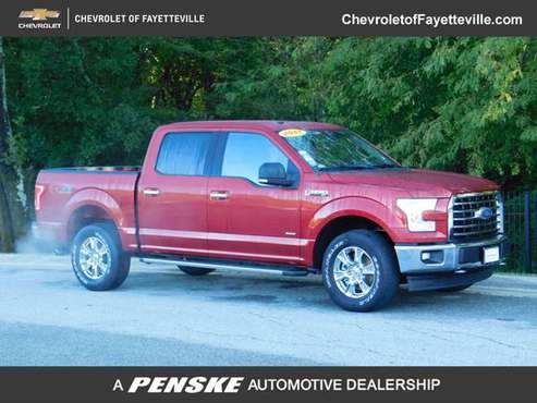 2017 *Ford* *F-150* *XLT 4WD SuperCrew 5.5' Box* RED for sale in Fayetteville, AR
