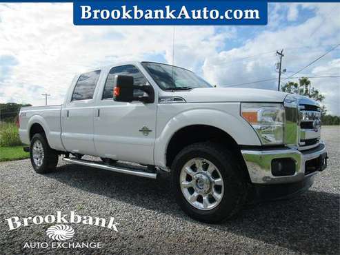2015 FORD F250 SUPER DUTY LARIAT, White APPLY ONLINE->... for sale in Summerfield, NC