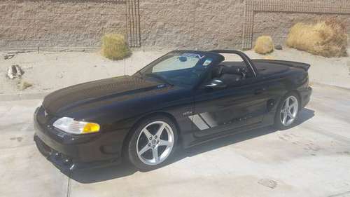 1997 FORD MUSTANG SALEEN S281 BUDGET CONVERTIBLE - cars & trucks -... for sale in Palm Springs, CA