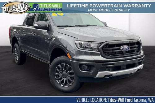 2020 Ford Ranger 4x4 4WD Certified Truck LARIAT Crew Cab - cars & for sale in Tacoma, WA