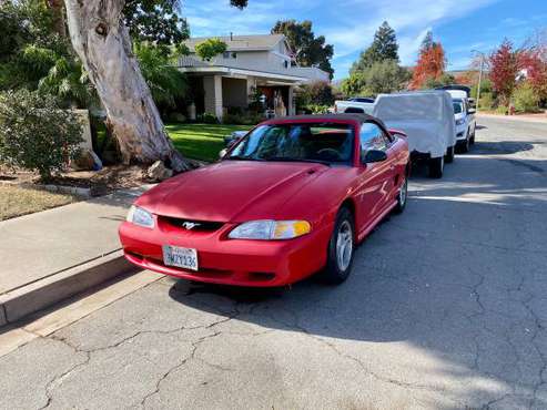 1998 Ford Mustang Convertible - cars & trucks - by owner - vehicle... for sale in Santa Barbara, CA