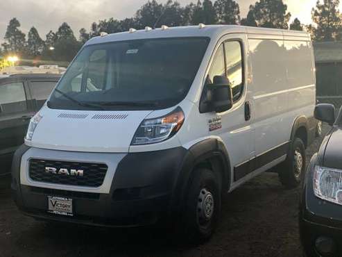 2019 RAM Promaster 118 WB Low Roof Cargo Van - cars & trucks - by... for sale in Petaluma , CA