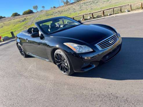 Gorgeous Black G37s Hardtop Convertible Coupe - - by for sale in La Mesa, CA