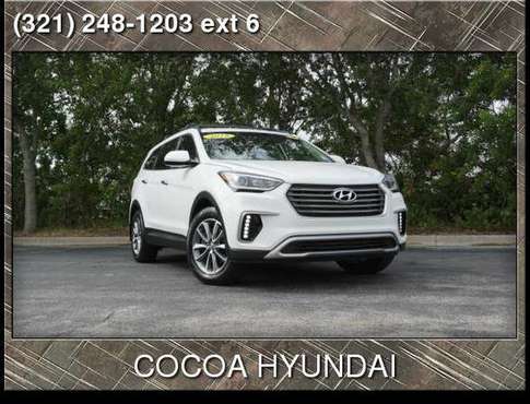 2018 Hyundai Santa Fe SE - cars & trucks - by dealer - vehicle... for sale in Cocoa, FL